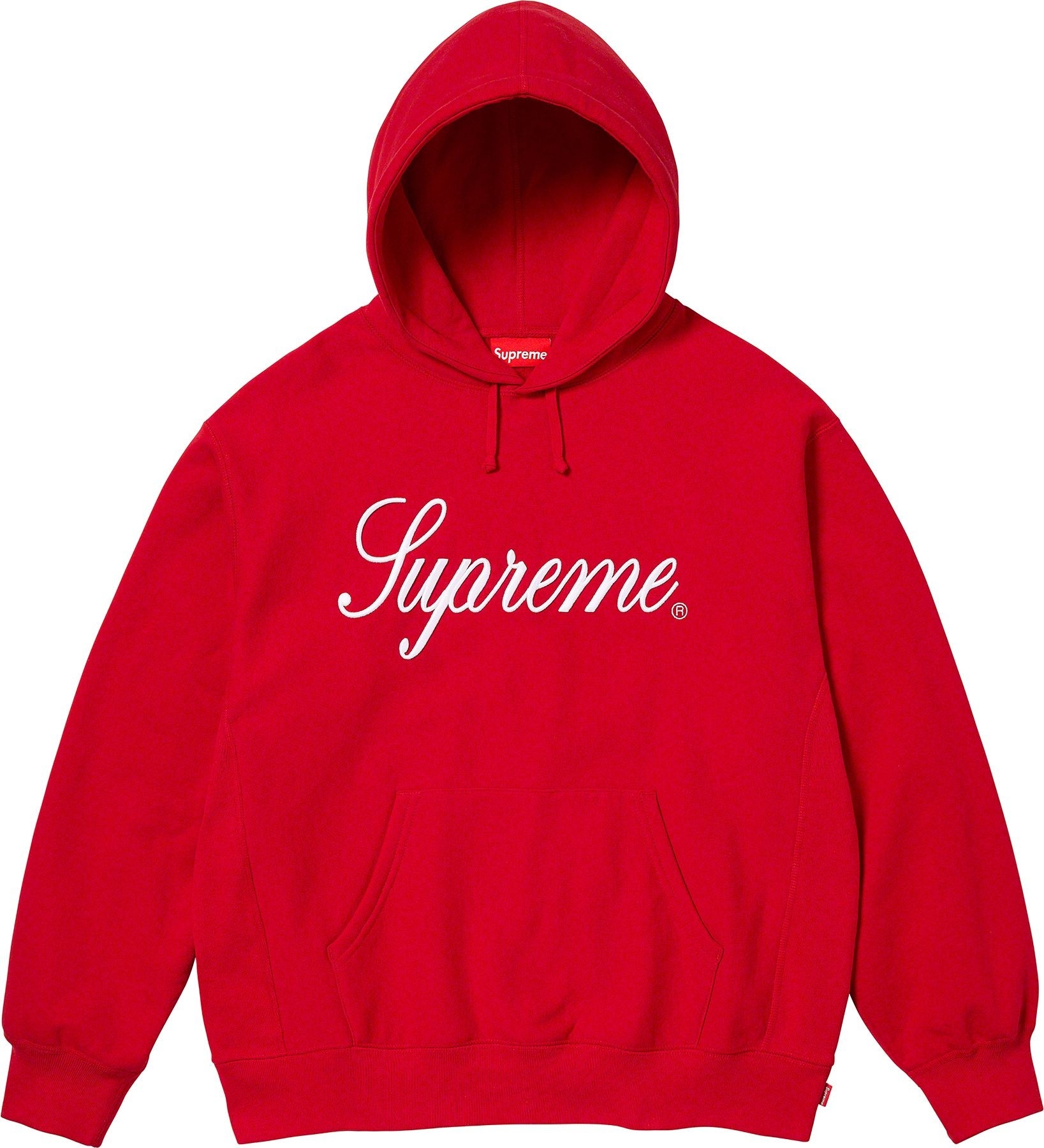 Raised Script Hooded Sweatshirt view 12